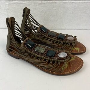 Sam Edelman Hazel Leather Sandals, 7.5
